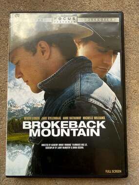 Brokeback Mountain DVD Full Screen Focus Features Collection